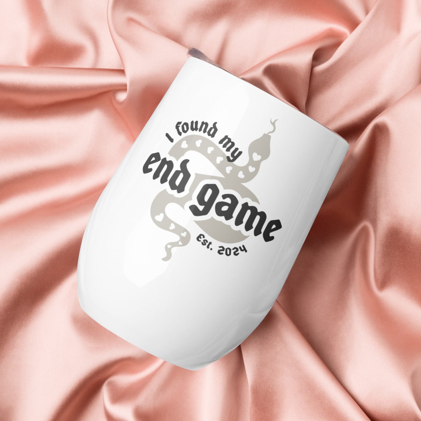 I found my End Game | Rep Era Bride Wine Glass | Swift Bridal Tumblers | Bachelorette Party Accessories | TS Fan Gifts