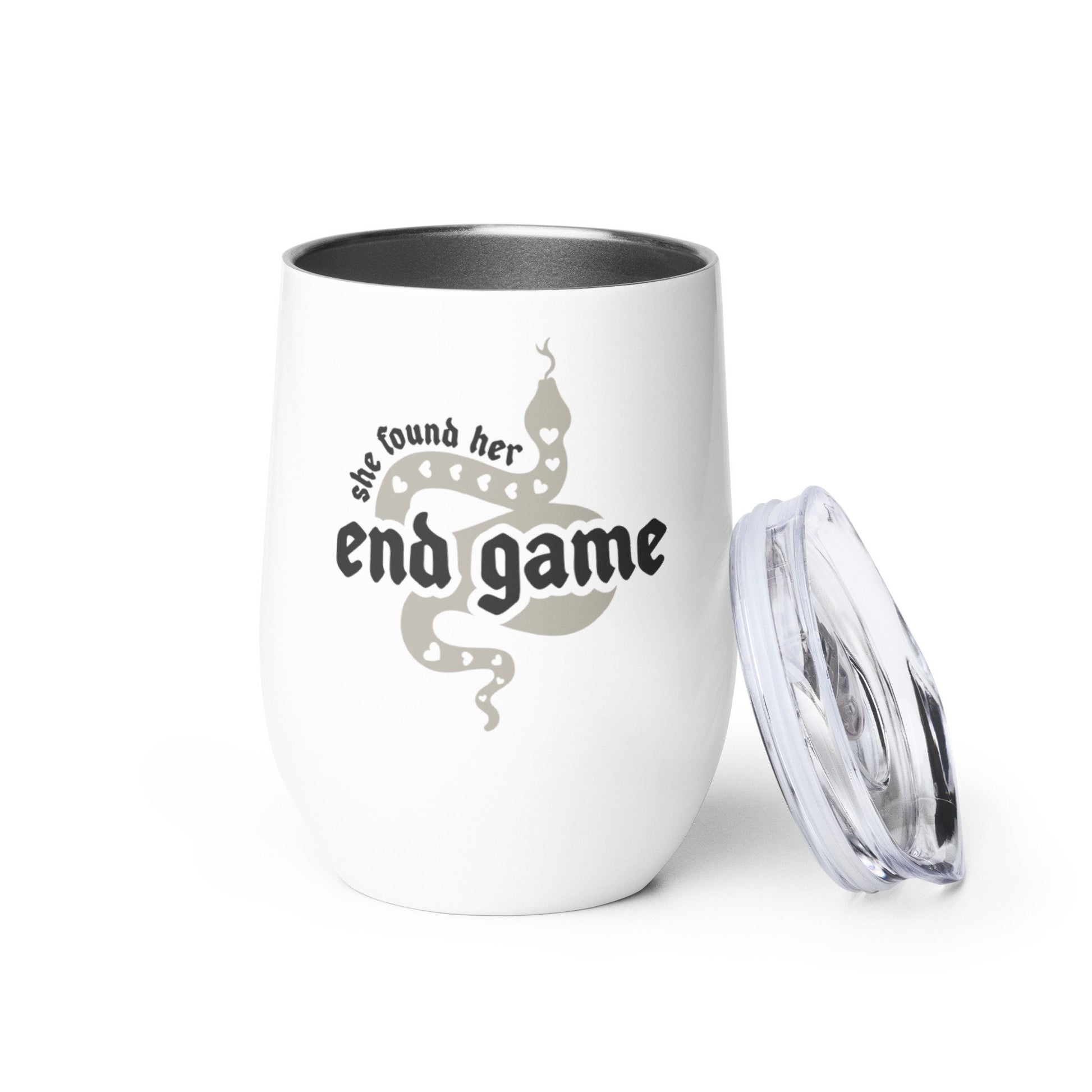 She Found Her End Game Wine Glass | Rep Era Bride Tumbler | Swift Bachelorette Accessories | TS Bridal Party Matching