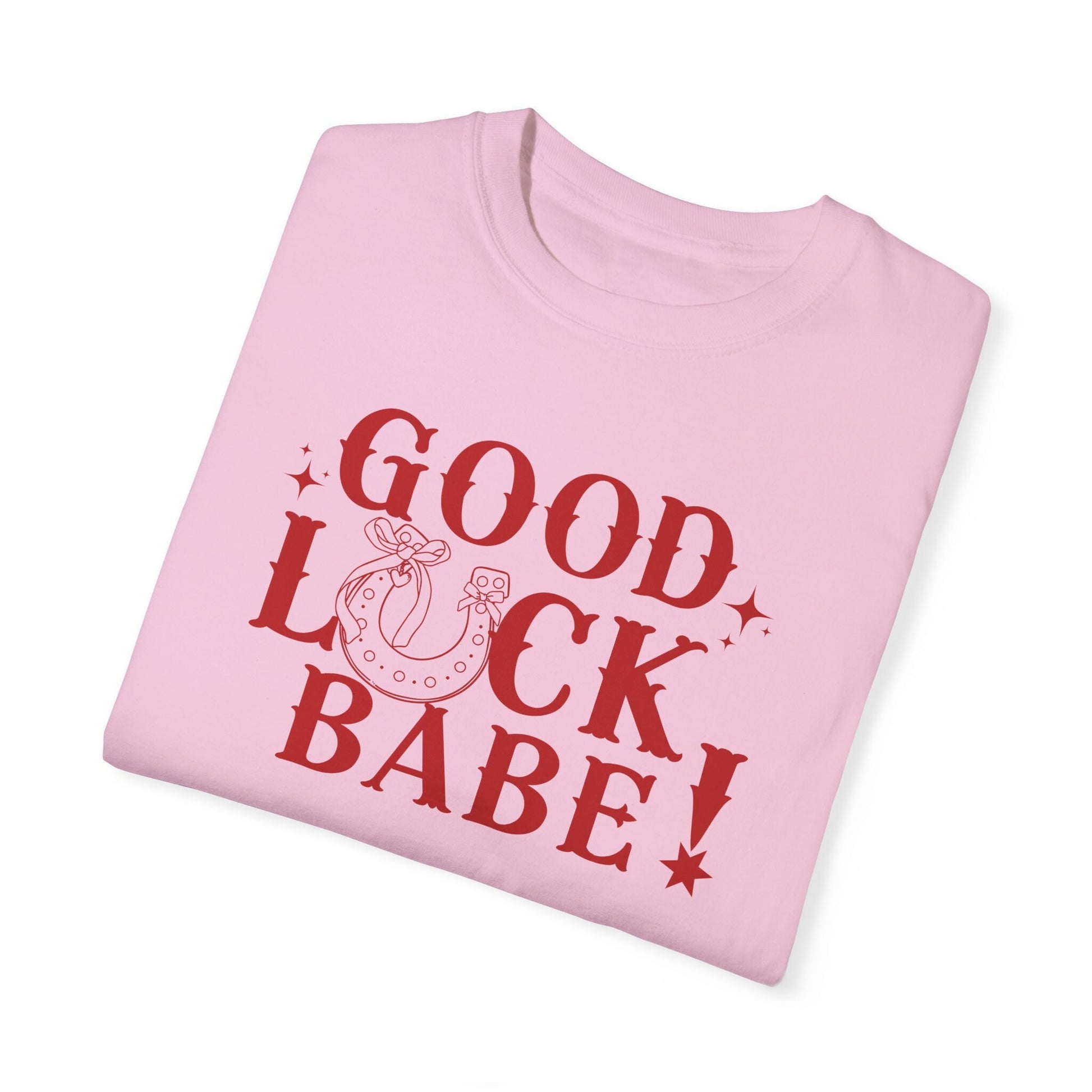 Good Luck Babe! Chappell Tshirt | Trendy Pop Artist Lyrics Shirt | Pink Pony Club Merch | Your Favorite Artists Fave Artist | Disco Cowgirl