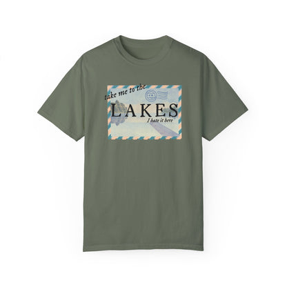 Take Me to the Lakes, I hate it here | era tour mashup tshirt | Taylor tour outfit | swift fan gifts | folklore ttpd t shirt |