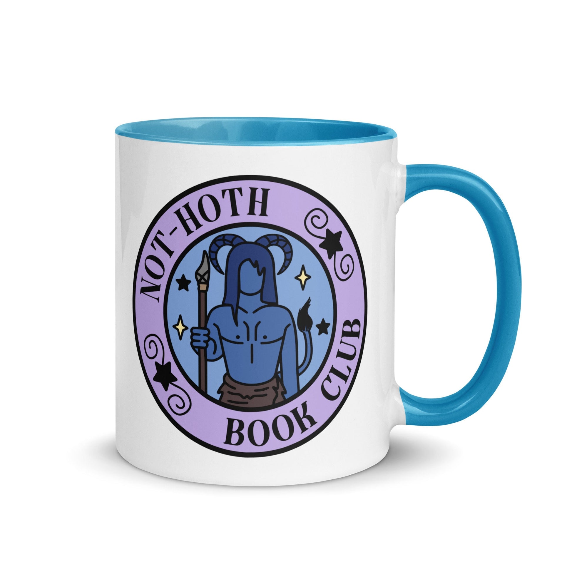 Not Hoth Book Club Mug | Alien Smut Bookish Mug | Sci Fei Monster Romance Coffee Cup | Barbarian Book Lover Gift | Ice Planet Merch