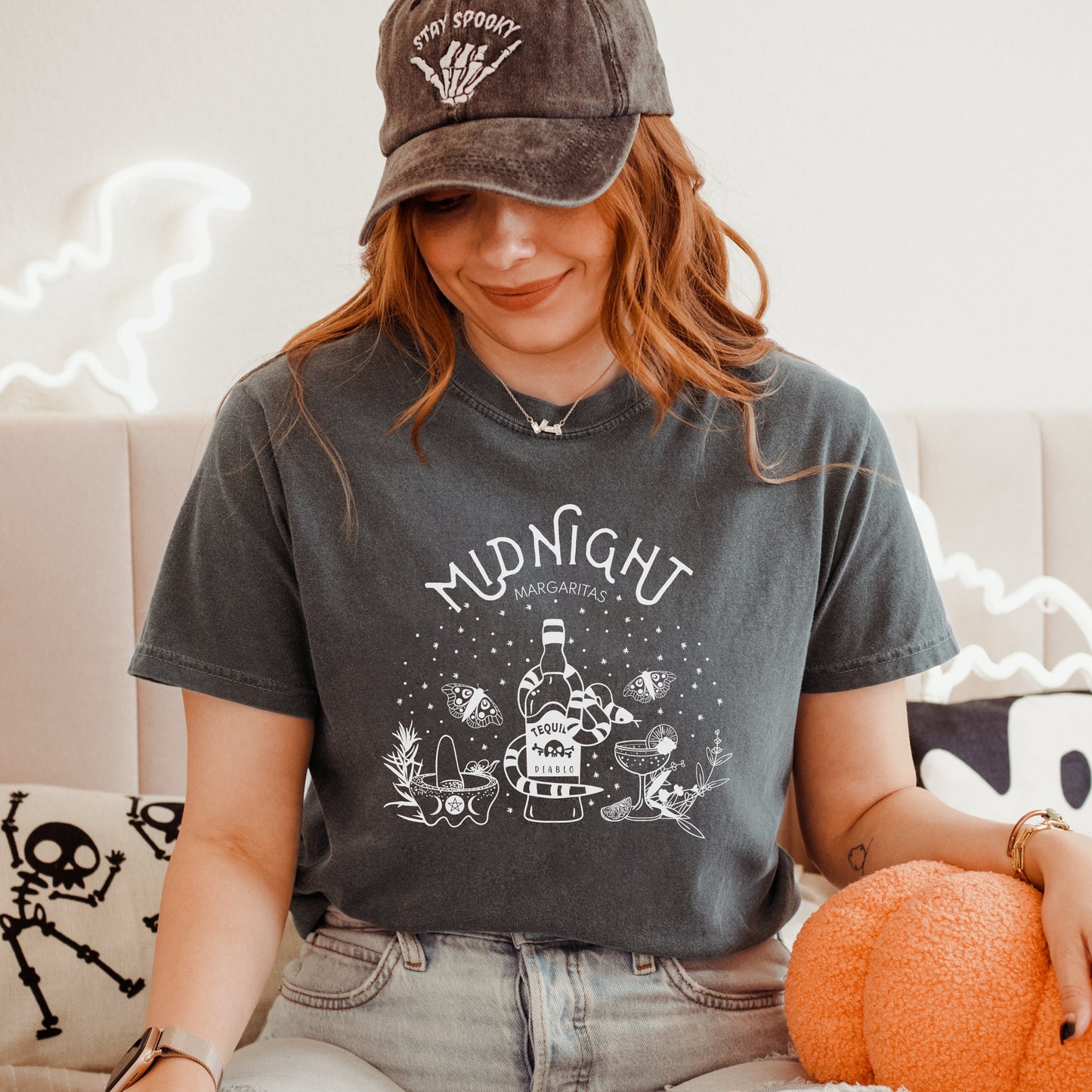 Midnight Margaritas Practical Magic Tshirt | Spooky Season Withcy Shirt | Halloween Movies | Owens Sisters Magic Shirt | Gift for Witch