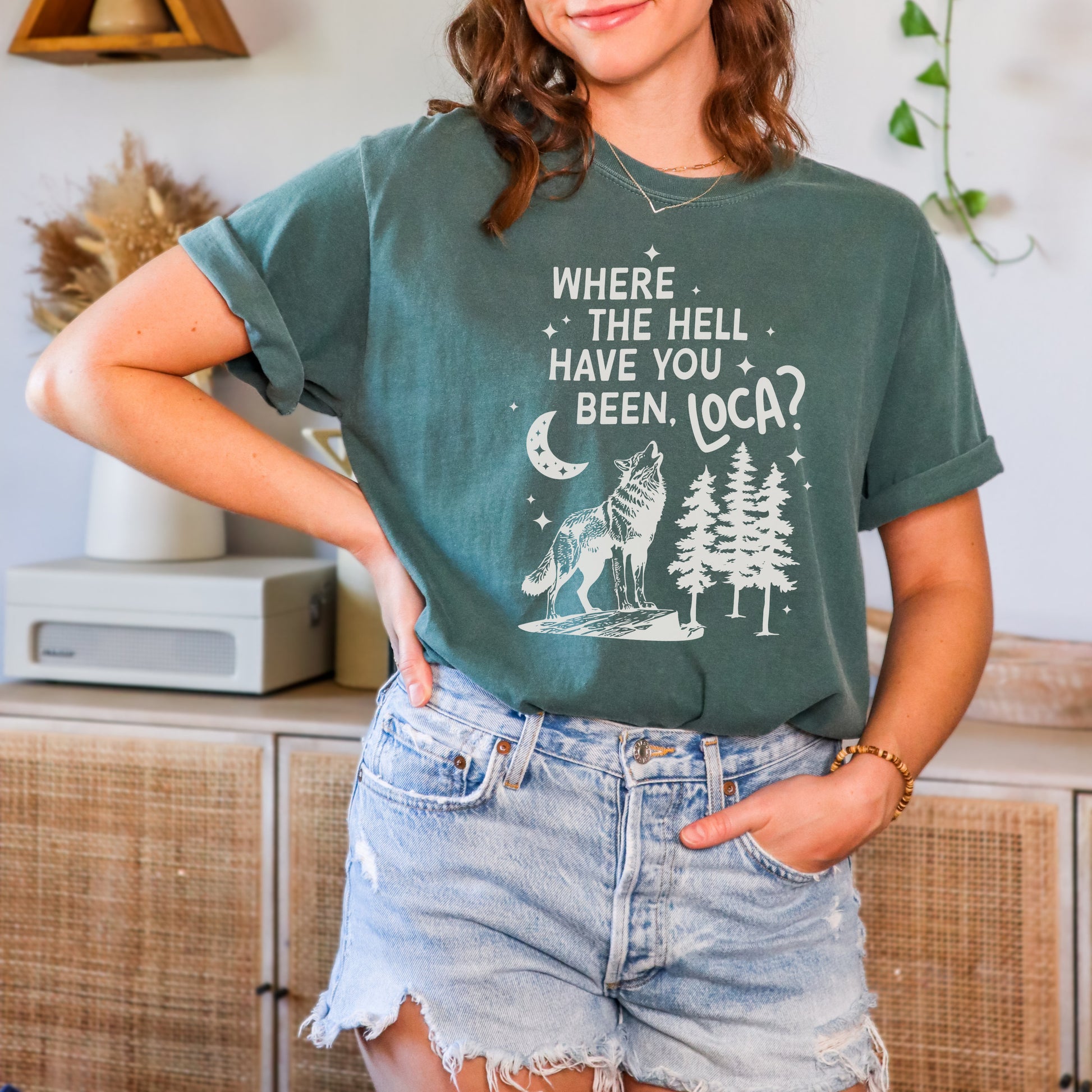 Where the hell have you been Loca Shirt | Vampire Saga Movie Tshirt | Team Jacob Team Edward Merch | Werewolf Forks Washington