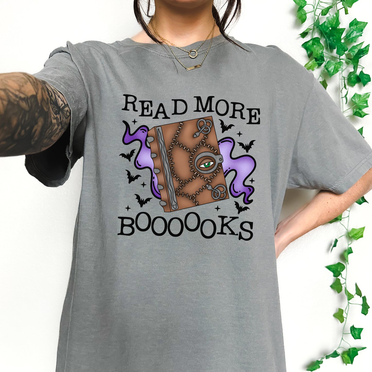 Read More Booooks Tshirt | Spooky Read More Books Halloween Shirt | Hocus Pocus Witchy Bookish Shirt | 90s Halloween Nostalgia