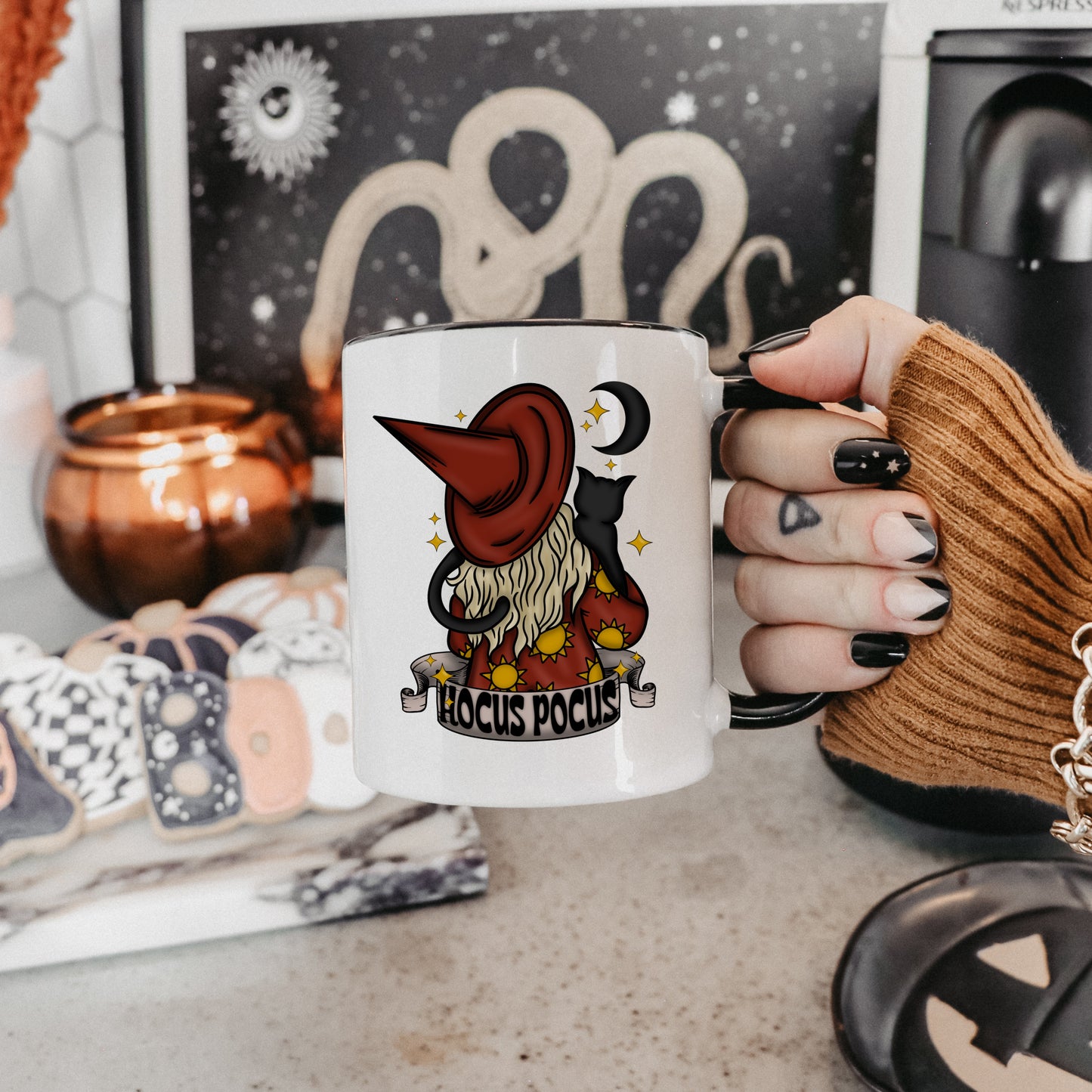 Dani and Binx Halloween Mug | Hocus Pocus Witchy Mug | Spooky Season Coffee Cup | 90s Halloween Lover Gift | Witch and Black Cat Mug