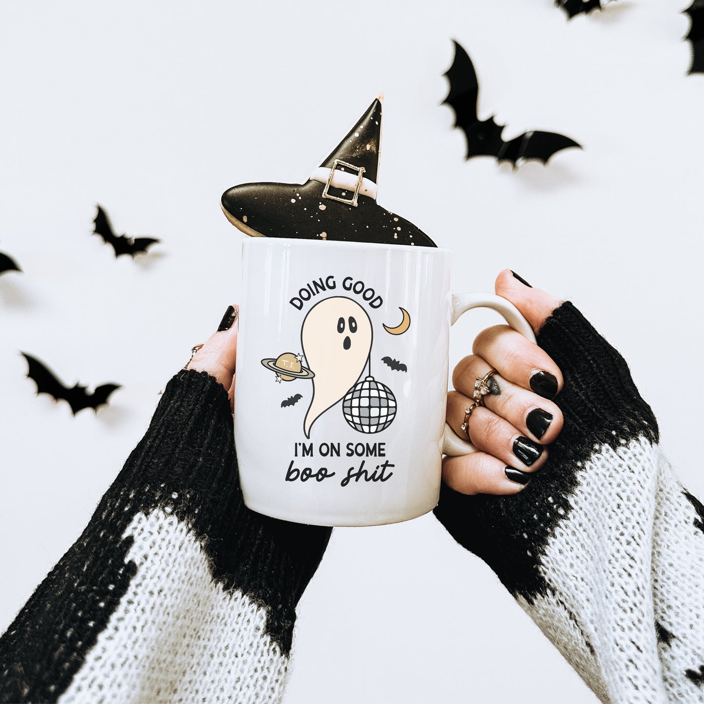 Doing Good I'm on some Boo Shit | The 1 Folklore Halloween Mug | Spooky Cute Fall | Swift Halloween | Taylor Fan Gifts | Folklore Era Gift