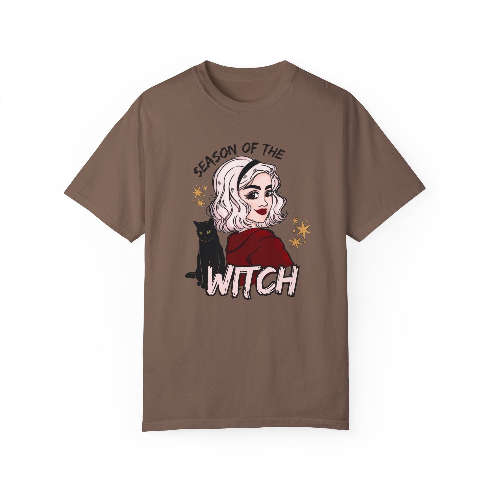 Season of the Witch Tshirt | Sabrina Halloween Shirt | Teenage Witch Spooky Season Shirt | Binx Black Cat Lover | Spooky Cute Witchy Gift