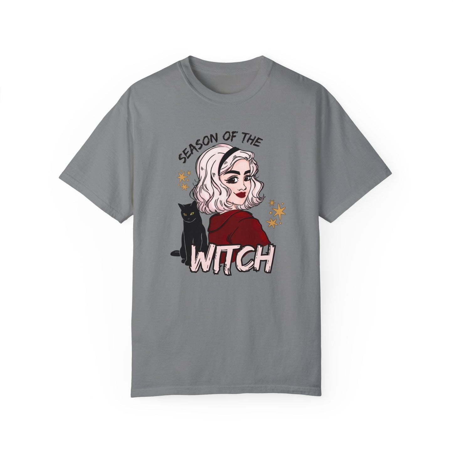 Season of the Witch Tshirt | Sabrina Halloween Shirt | Teenage Witch Spooky Season Shirt | Binx Black Cat Lover | Spooky Cute Witchy Gift