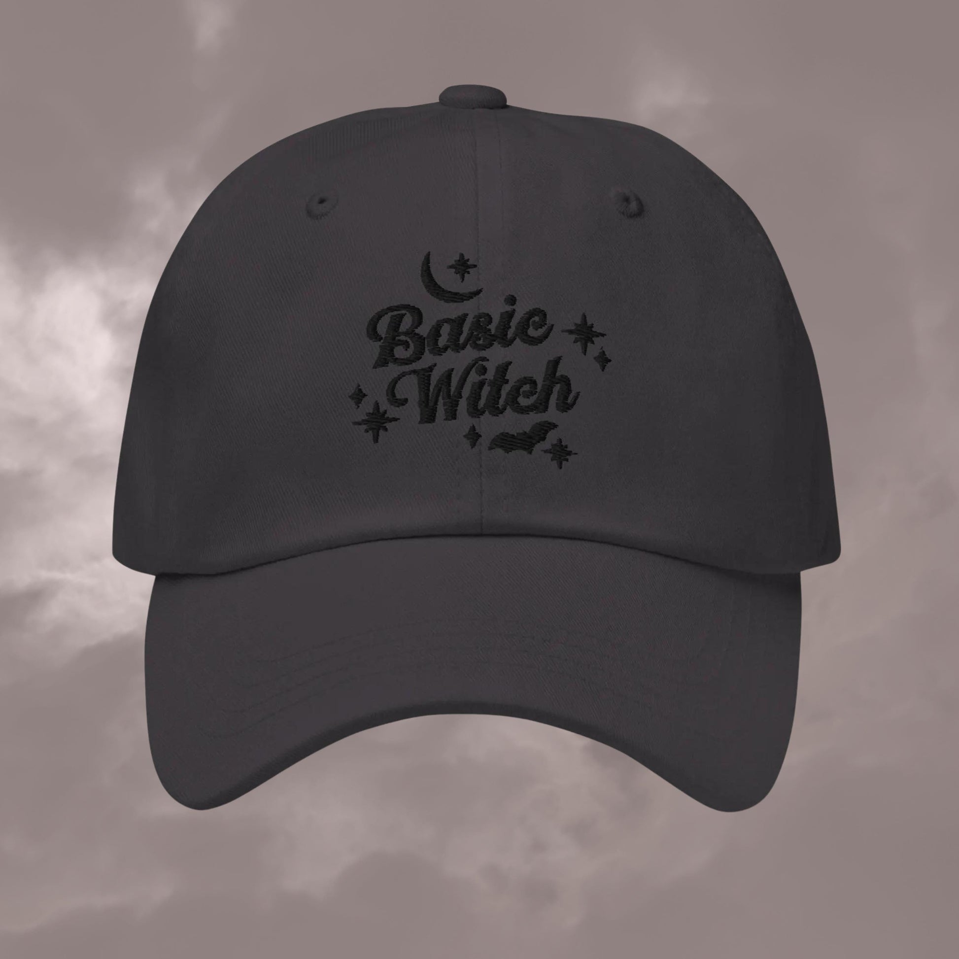 Basic Witch Halloween Dad Hat | Cute and Funny Spooky Season Baseball Cap | Witchy Vibes, Halloween Lover, Fall Hat, Spooky Cute