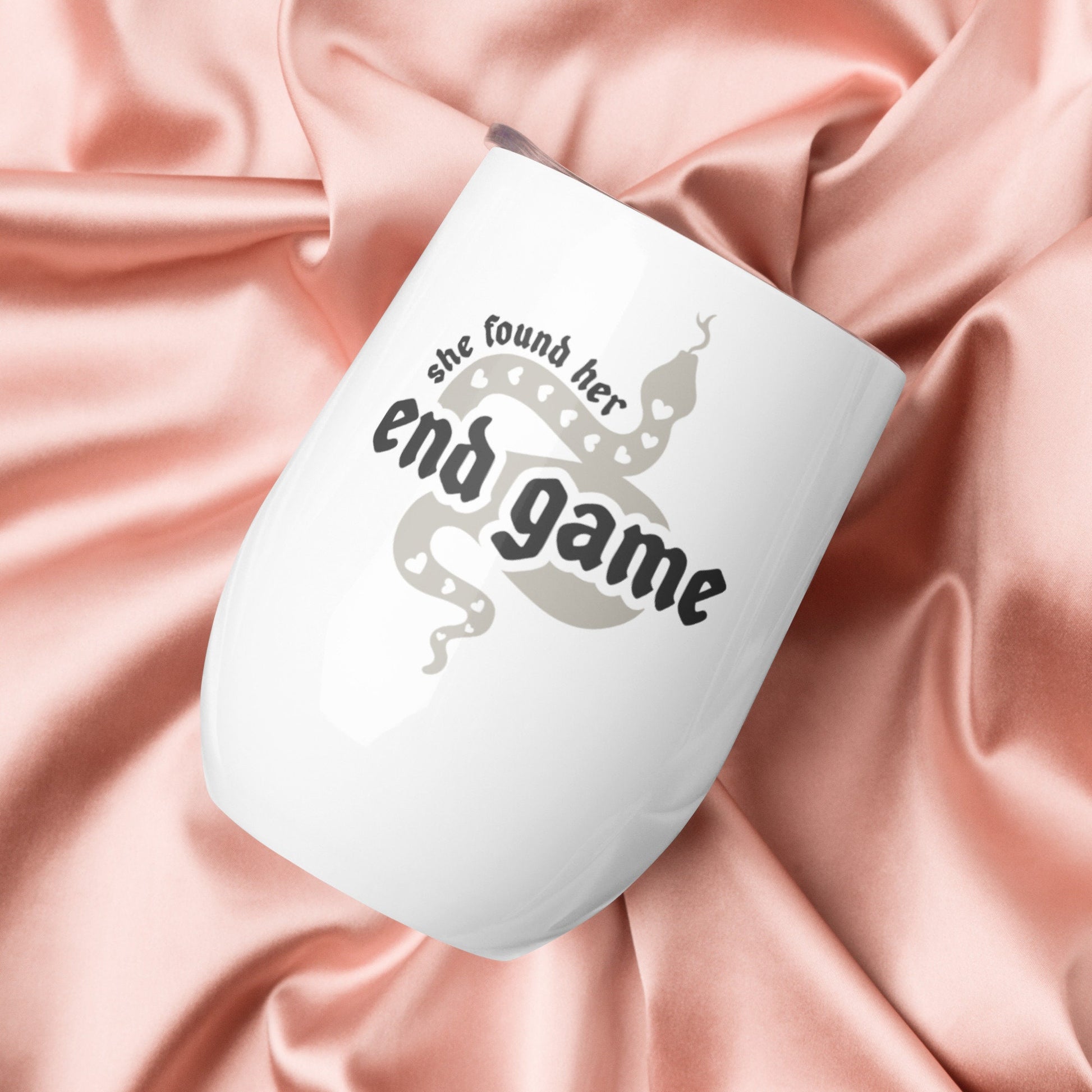 She Found Her End Game Wine Glass | Rep Era Bride Tumbler | Swift Bachelorette Accessories | TS Bridal Party Matching