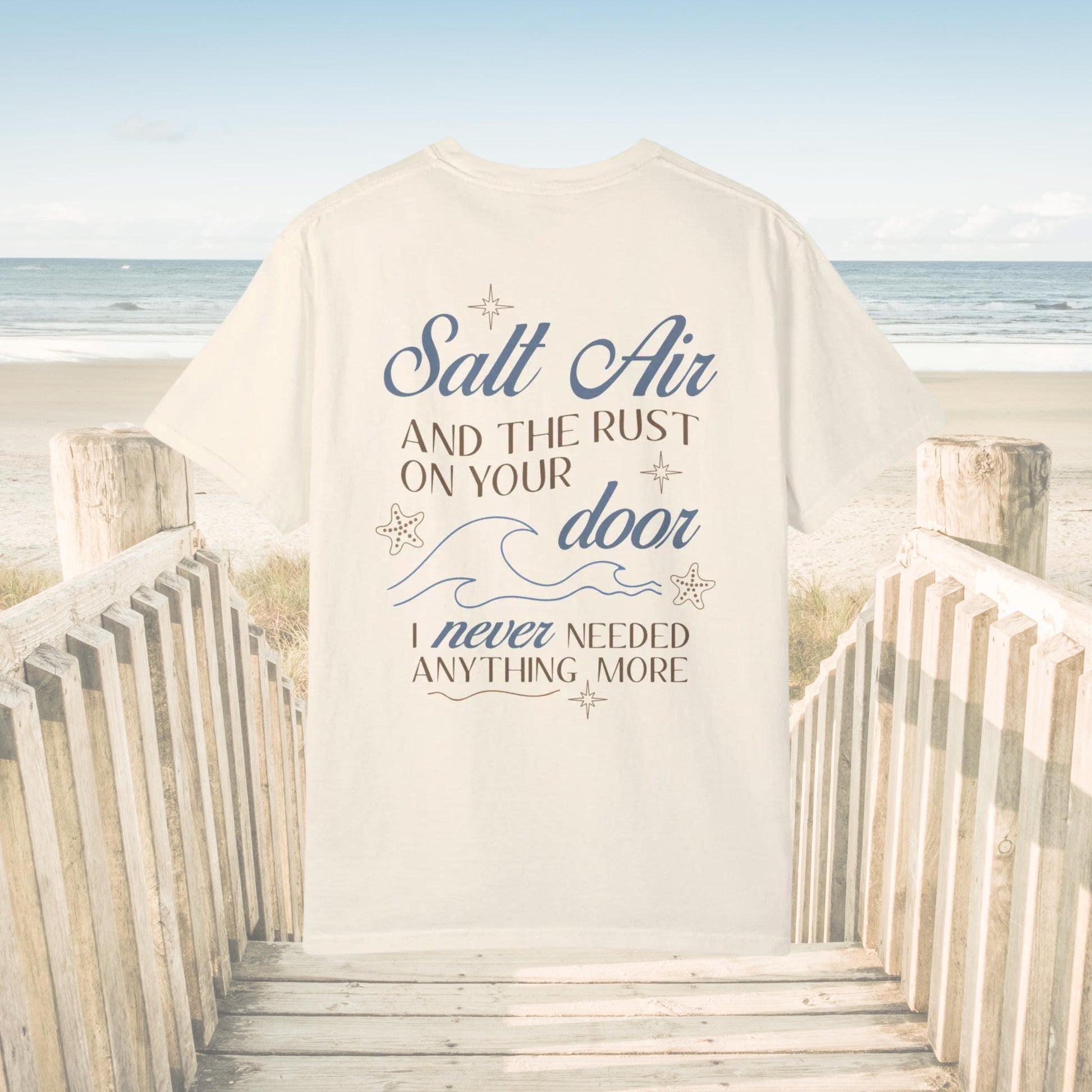 August Folklore Shirt | Salt Air and the Rust Tshirt | Taylor Eras Gifts | Beachy TS Shirt | Gift for Taylor Fan | Subtle Merch