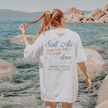 August Folklore Shirt | Salt Air and the Rust Tshirt | Taylor Eras Gifts | Beachy TS Shirt | Gift for Taylor Fan | Subtle Merch