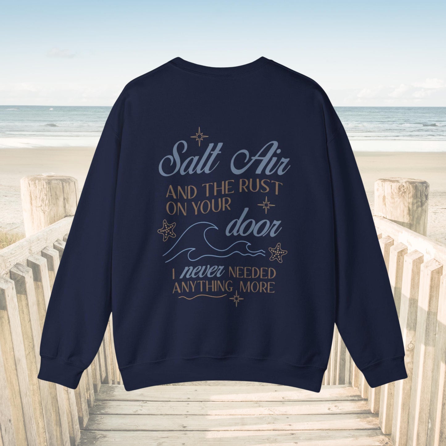 August Folklore Sweatshirt | Salt Air and the Rust crewneck | Taylor Eras Gifts | Beachy Vibes | Gift for Taylor Fan | Subtle Swift Merch