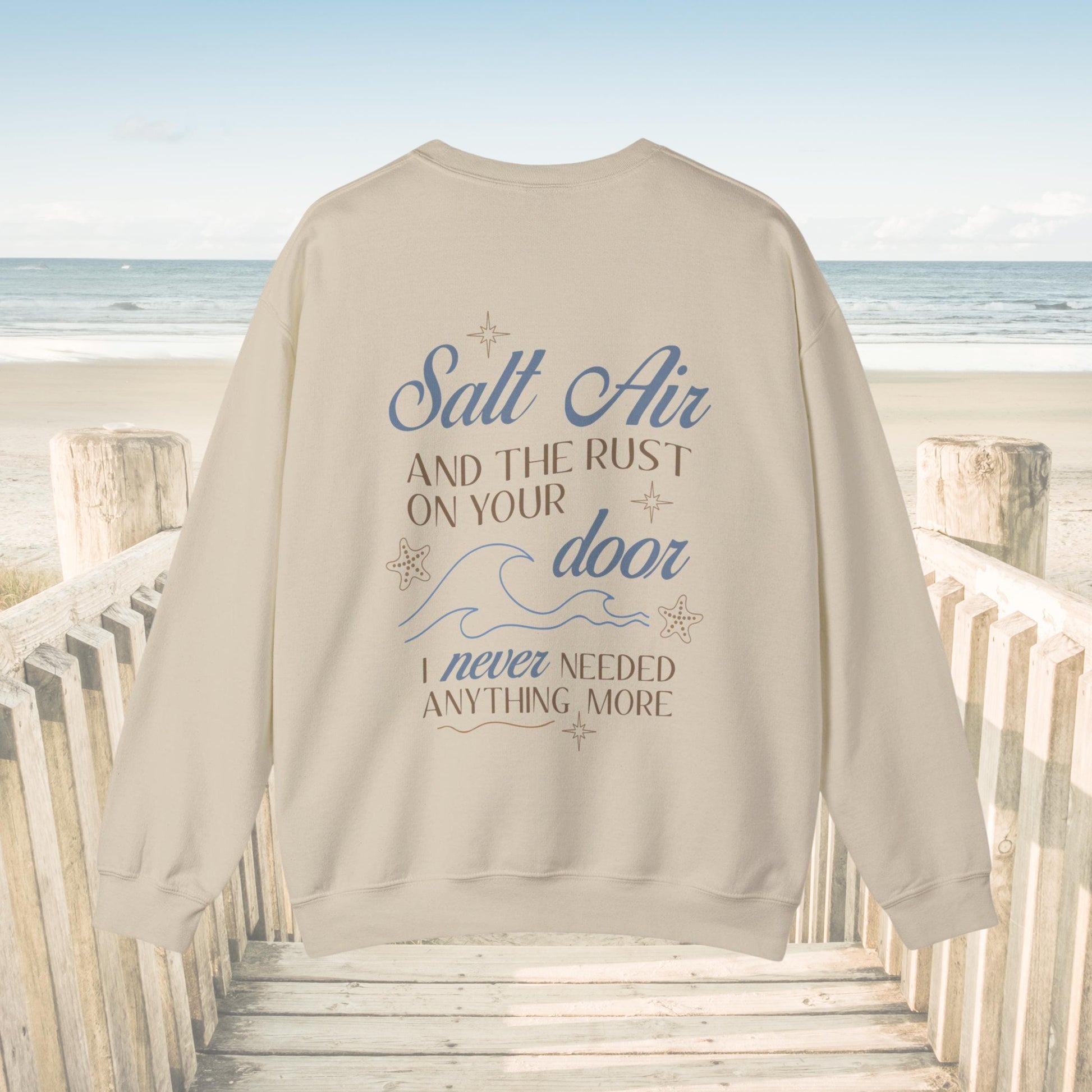 August Folklore Sweatshirt | Salt Air and the Rust crewneck | Taylor Eras Gifts | Beachy Vibes | Gift for Taylor Fan | Subtle Swift Merch