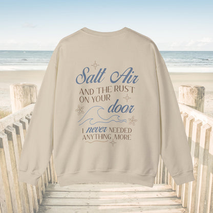 August Folklore Sweatshirt | Salt Air and the Rust crewneck | Taylor Eras Gifts | Beachy Vibes | Gift for Taylor Fan | Subtle Swift Merch