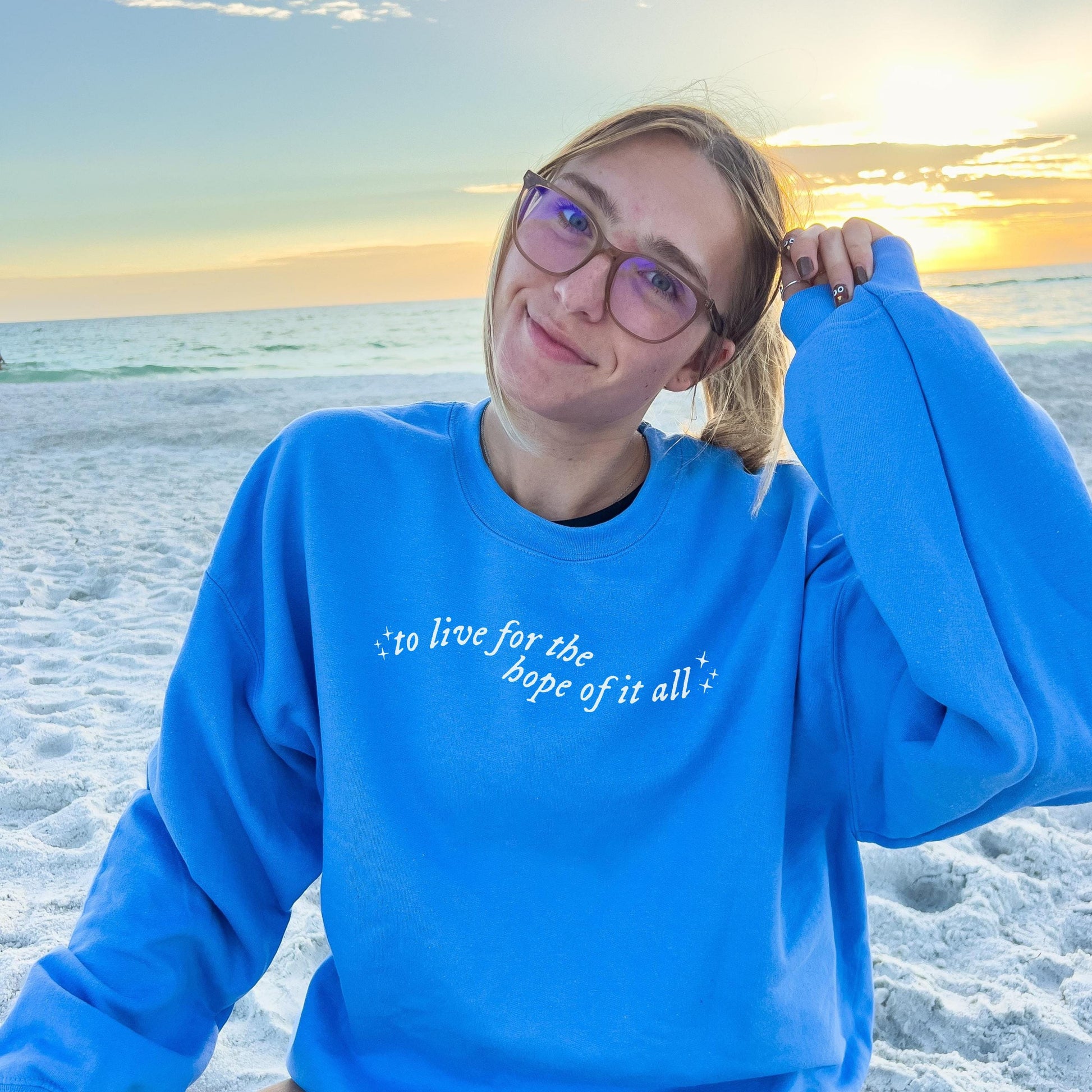 August Folklore Sweatshirt | Salt Air and the Rust crewneck | Taylor Eras Gifts | Beachy Vibes | Gift for Taylor Fan | Subtle Swift Merch