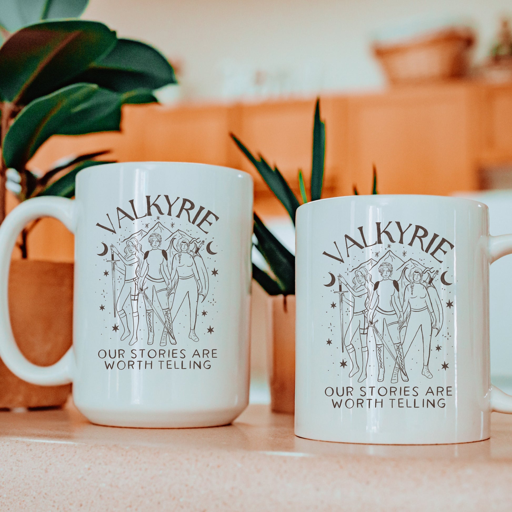 Officially Licensed Valkyrie ACOTAR Coffee Mug | SJM Bookish Merch | FMC Nesta Gwyn Emerie | Sarah J Maas Gifts | Fantasy Reader Cup