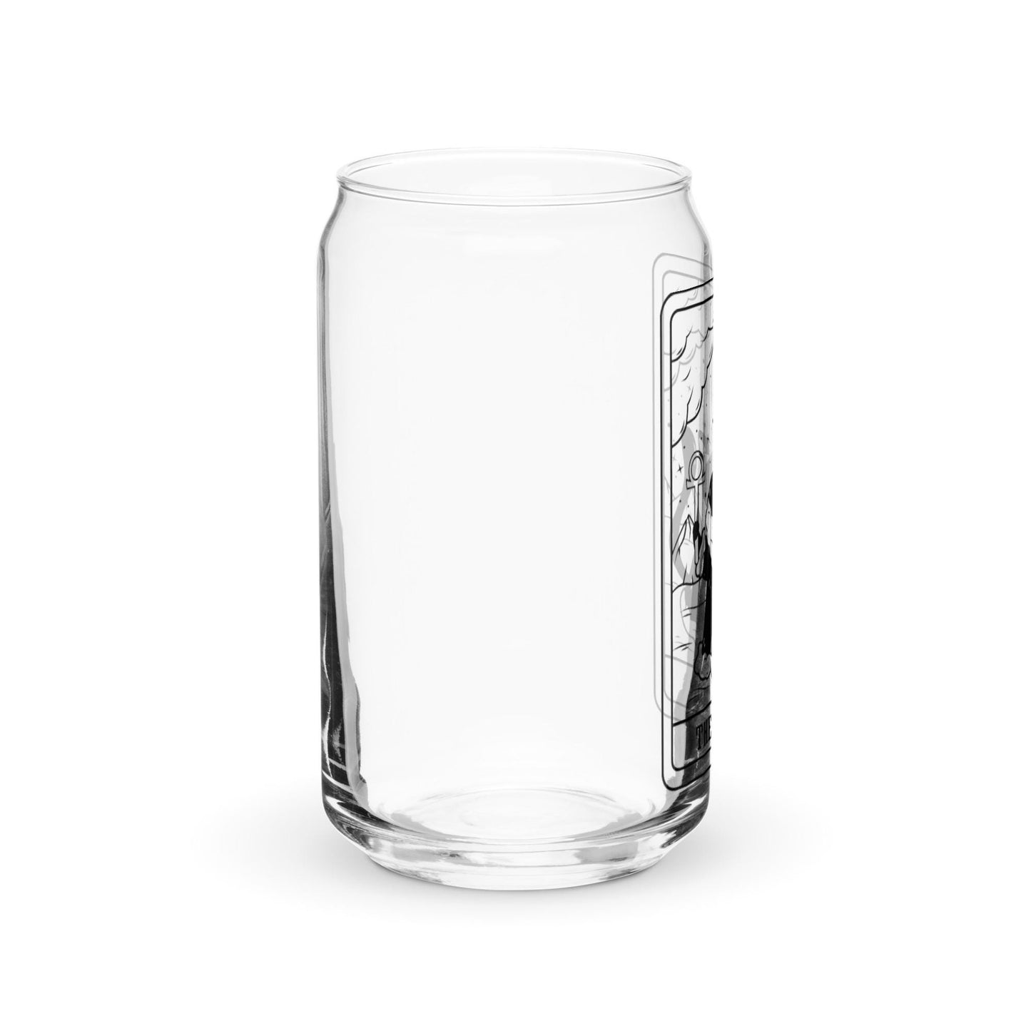 Can-shaped glass