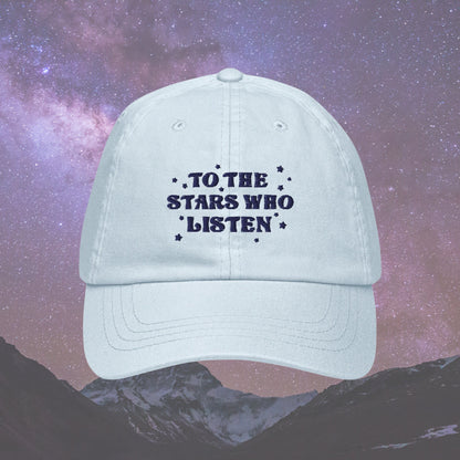 Officially Licensed To The Stars Who Listen Hat | ACOTAR Baseball Dad Hat | SJM Bookish Cap | Night Court Merch | Feyre and Rhysand