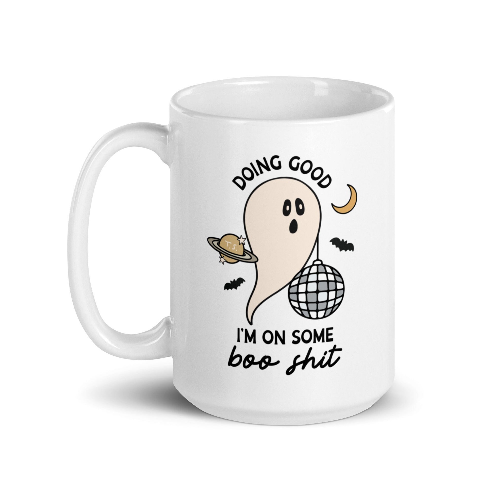 Doing Good I&#39;m on some Boo Shit | The 1 Folklore Halloween Mug | Spooky Cute Fall | Swift Halloween | Taylor Fan Gifts | Folklore Era Gift