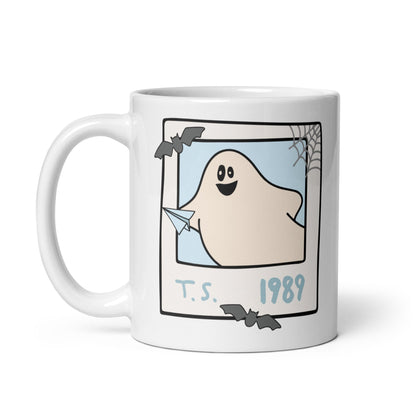 1989 Era Halloween Mug | spooky Cute Ghost Mug | Taylor Halloween Merch | Swift Fall Coffee Cup | TS Fan Gifts