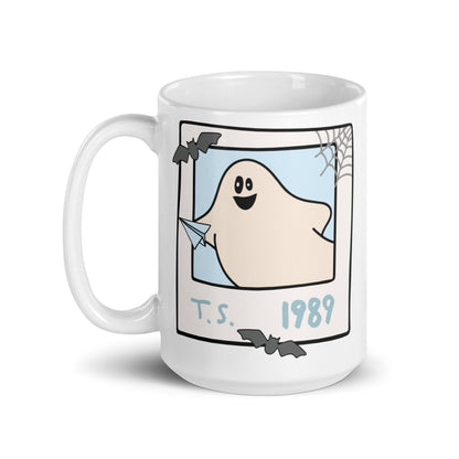 1989 Era Halloween Mug | spooky Cute Ghost Mug | Taylor Halloween Merch | Swift Fall Coffee Cup | TS Fan Gifts