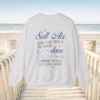 August Folklore Sweatshirt | Salt Air and the Rust crewneck | Taylor Eras Gifts | Beachy Vibes | Gift for Taylor Fan | Subtle Swift Merch