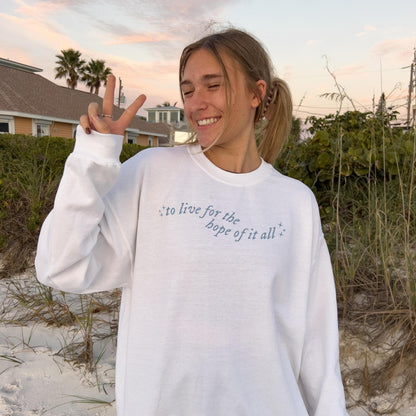 August Folklore Sweatshirt | Salt Air and the Rust crewneck | Taylor Eras Gifts | Beachy Vibes | Gift for Taylor Fan | Subtle Swift Merch