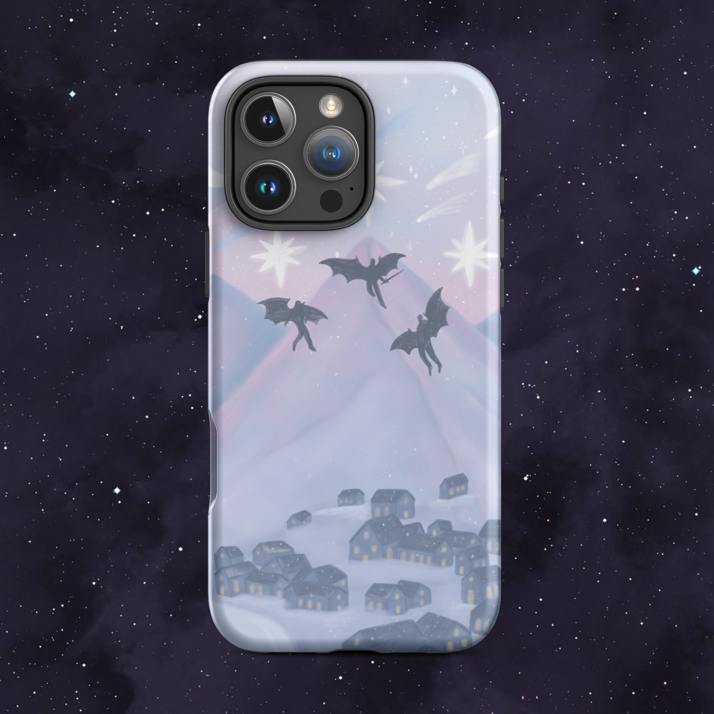Bat Boys Night Court Velaris iPhone Case- Sarah J Maas ACOTAR Merch