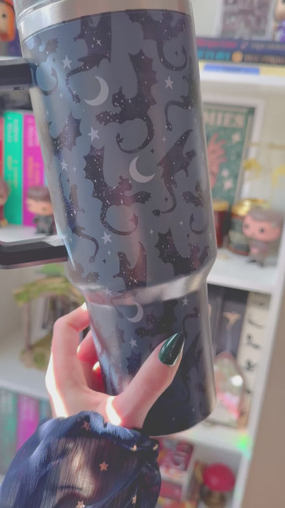 Dragon Rider Bookish 40 oz Thermal Tumbler