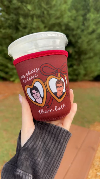Love them Both TVD Iced Coffee Sleeve