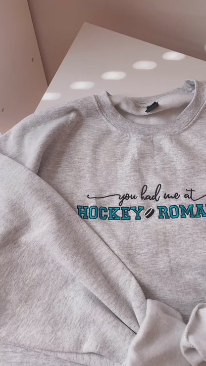 You Had me at hockey Romance