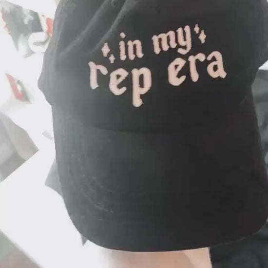 In My Rep Era Vintage Corduroy Embroidered Hat | Reputation Taylor Snake Merch | Era Tour Outfit | TS Rep Girlie | Taylor Fan Gift LWYMMD