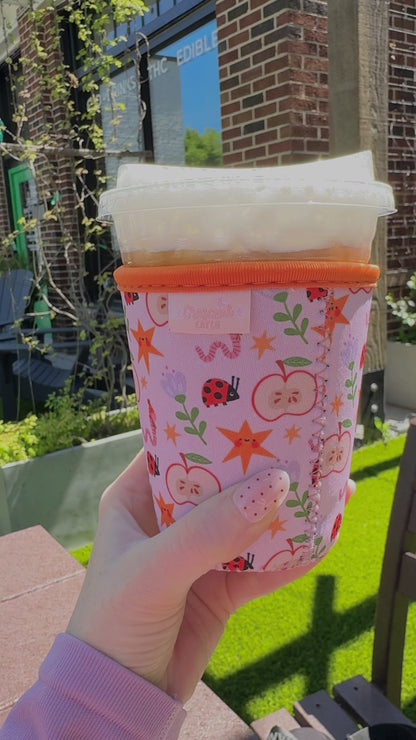 Silly Garden Iced Coffee Sleeve