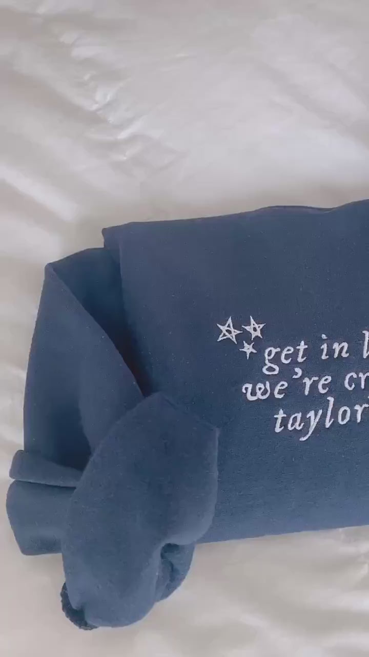 Get In Loser TS crewneck | Swift Merch | Taylor Fan Gifts | speak now Sweatshirt Eras Tour | folklore shirt All too Well August cardigan