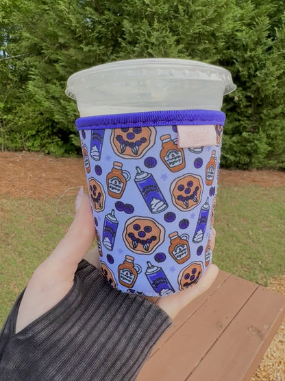 Damons Blueberry Pancakes TVD Iced Coffee Sleeve