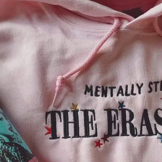 Mentally I'm still at the Eras Tour Embroidered Hoodie | Taylor Fan Merch | TS Gifts | The Eras Sweatshirt