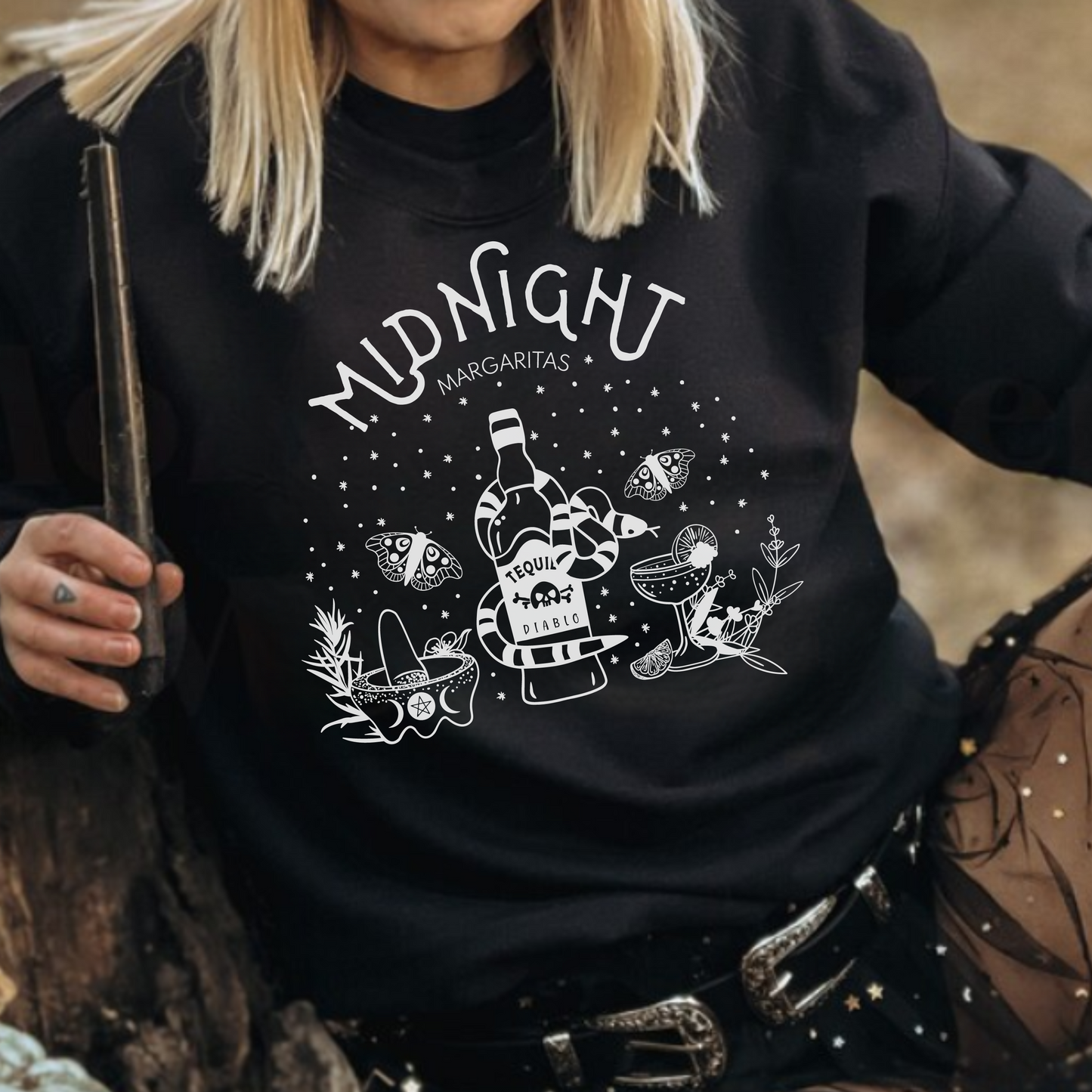 Practical Magic Midnight Margaritas Sweatshirt