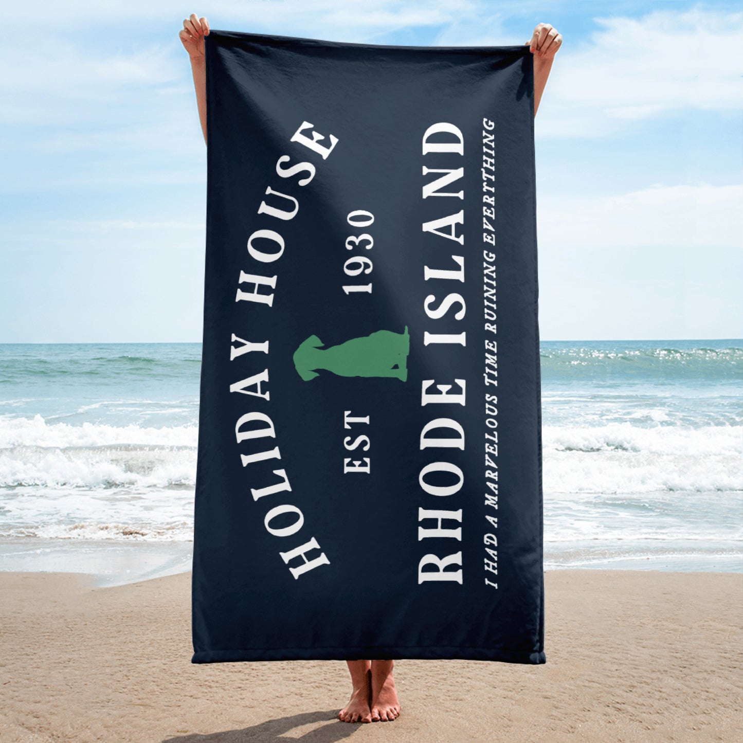 Holiday House Folklore Beach Towel | the last great american dynasty