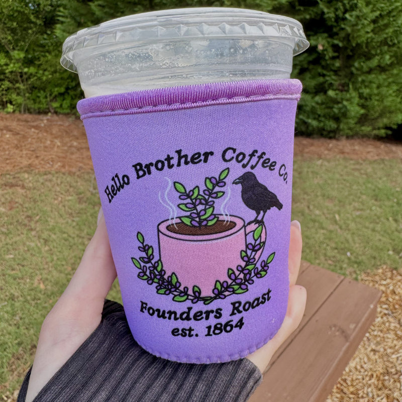 Hello Brother Coffee Co TVD Iced Coffee Sleeve