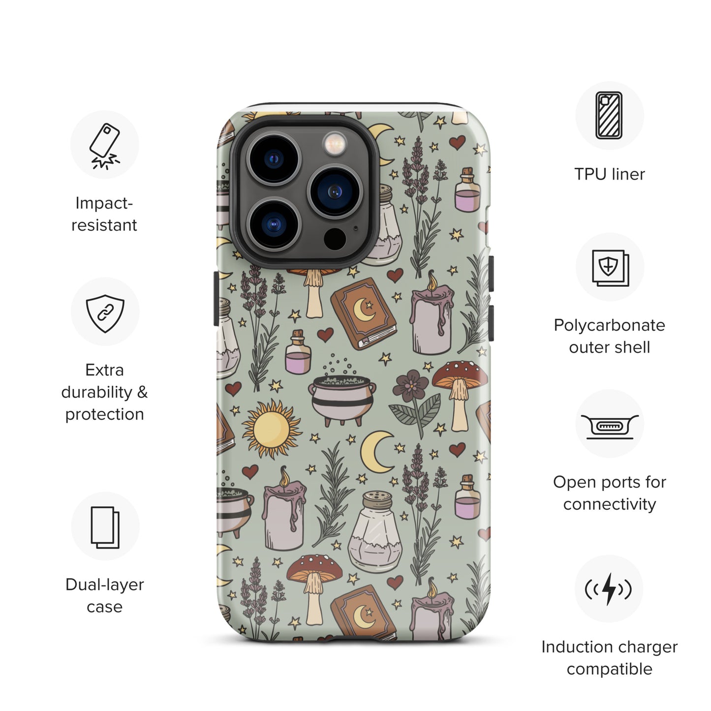 Practical Magic Witchy Tough Case for iPhone