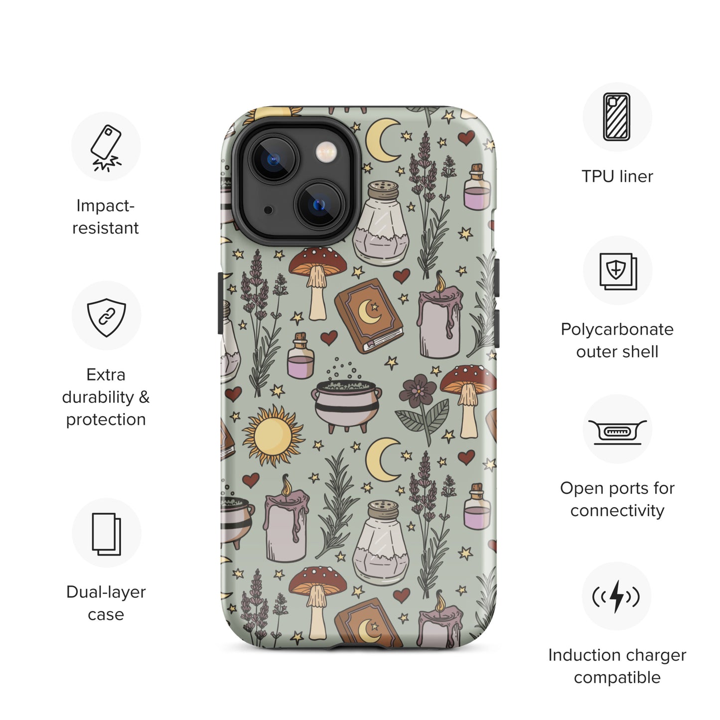 Practical Magic Witchy Tough Case for iPhone