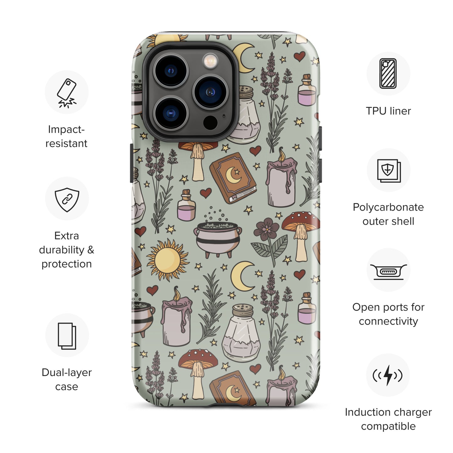 Practical Magic Witchy Tough Case for iPhone