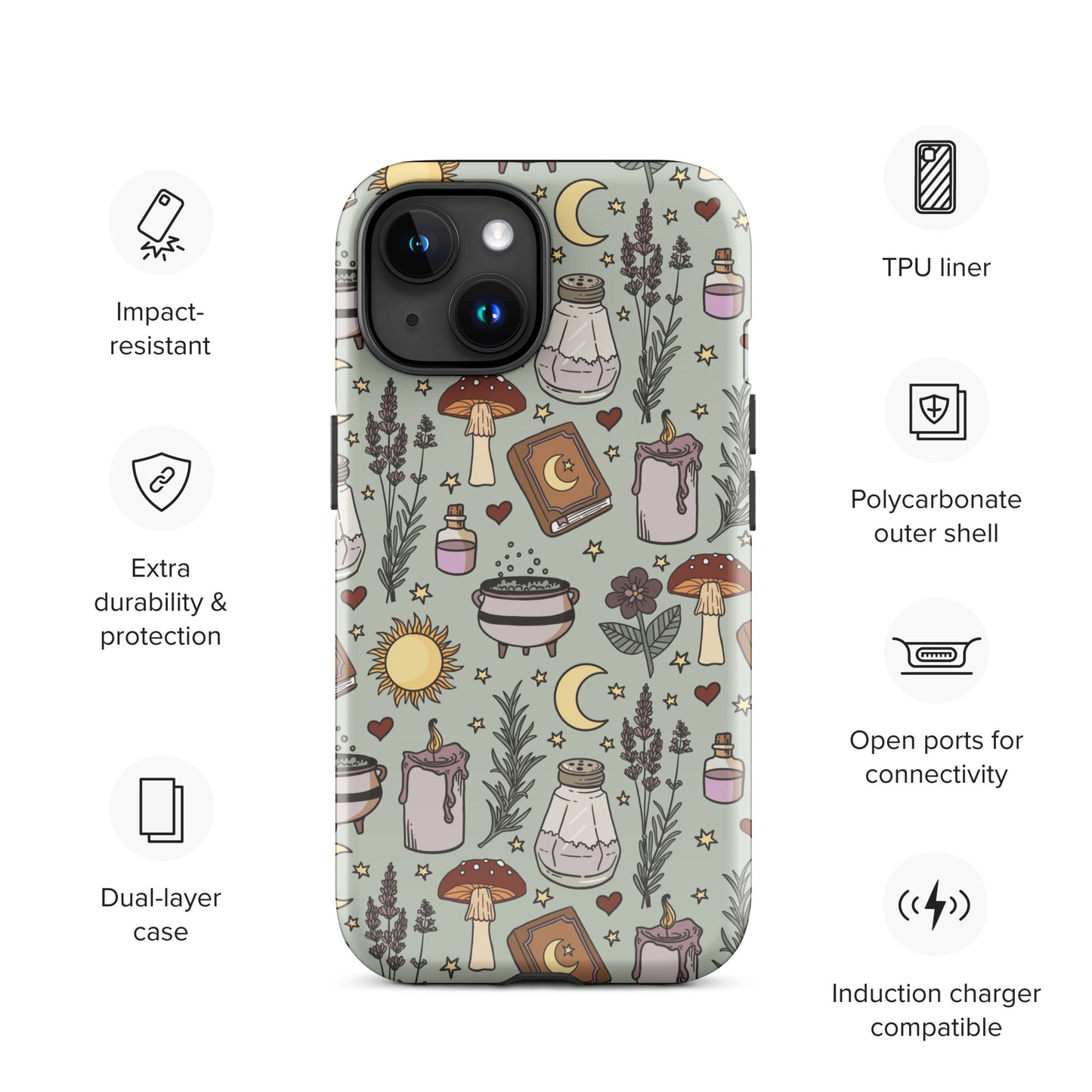 Practical Magic Witchy Tough Case for iPhone