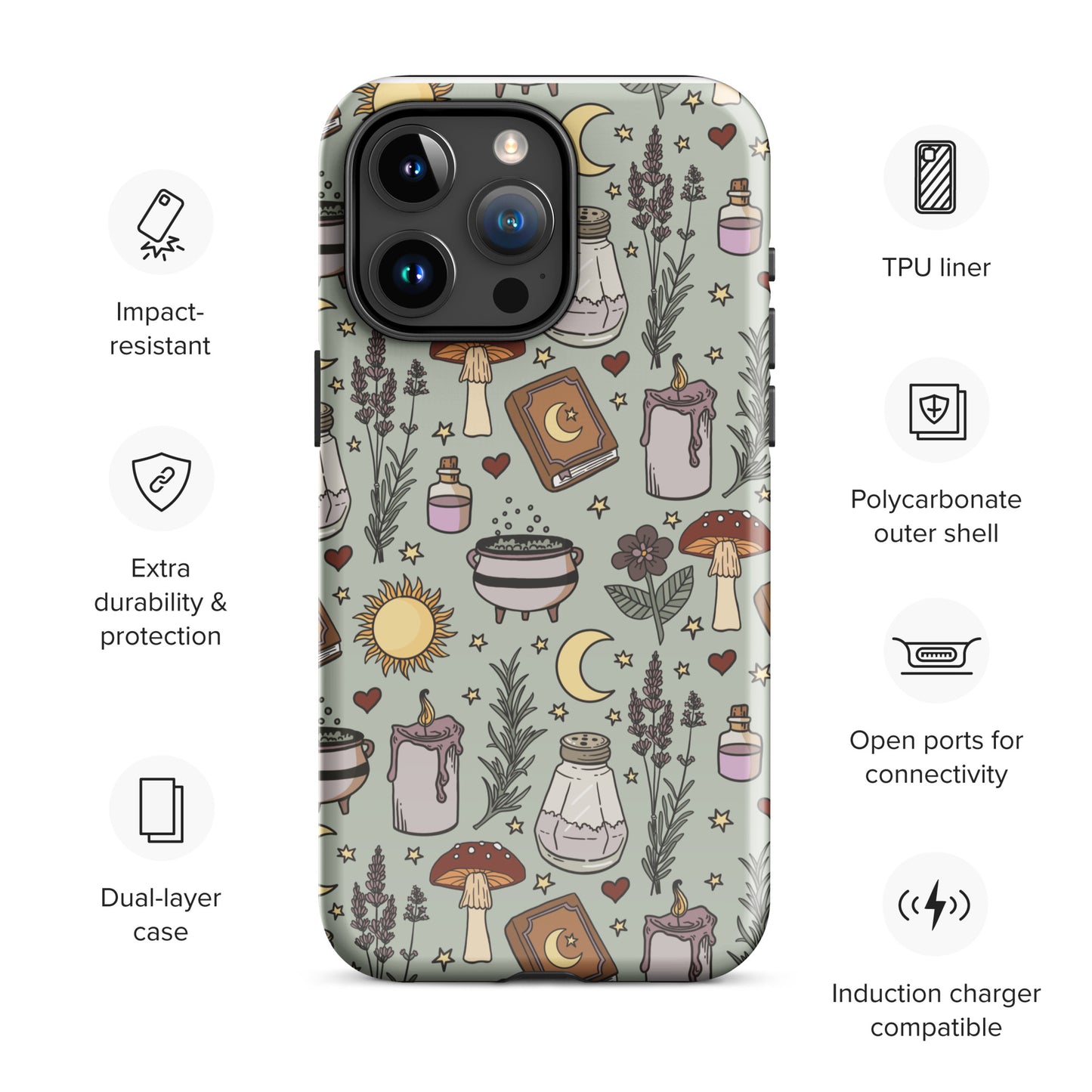 Practical Magic Witchy Tough Case for iPhone