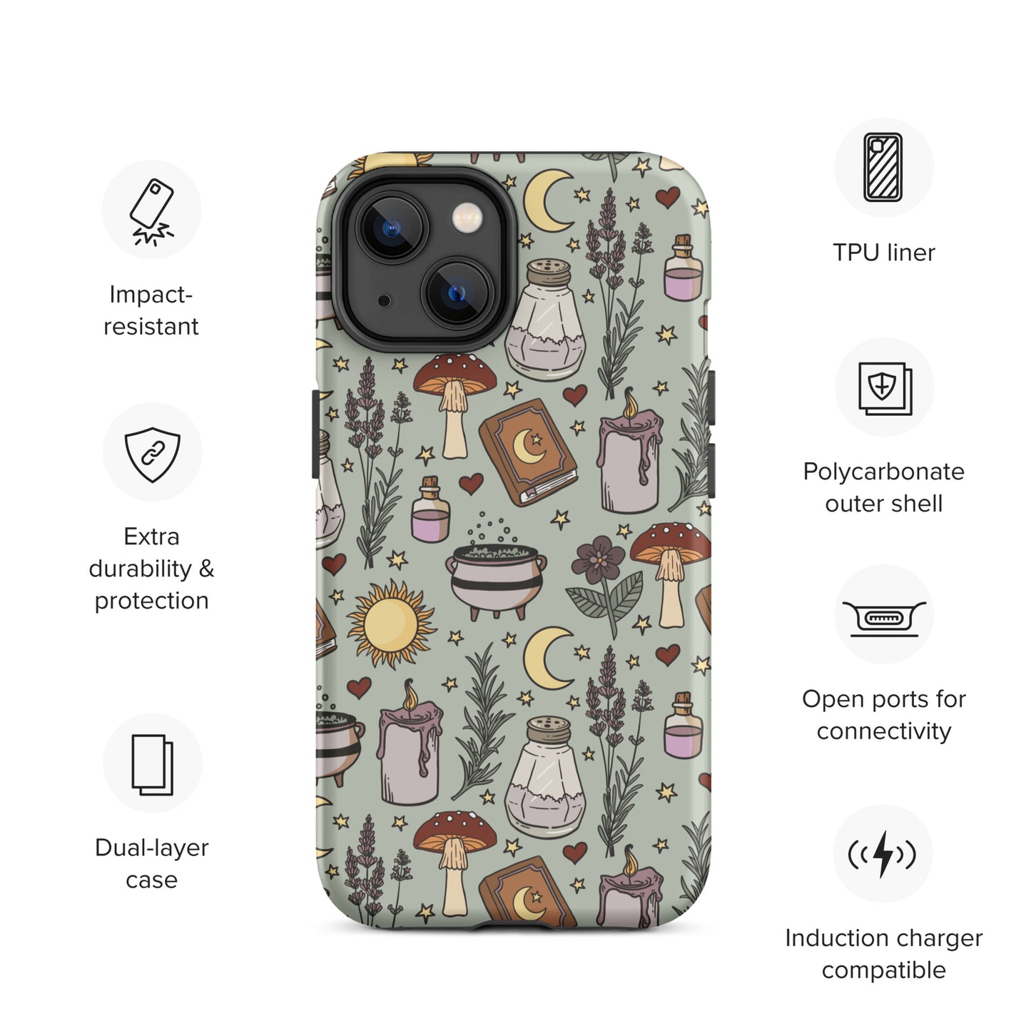 Practical Magic Witchy Tough Case for iPhone