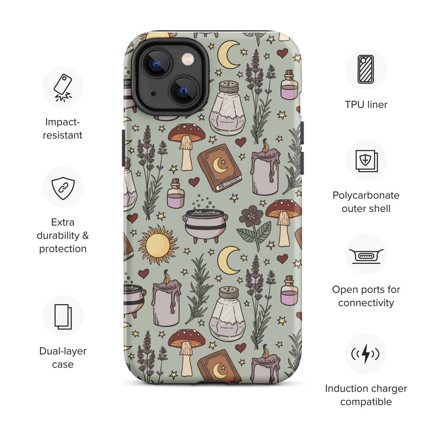 Practical Magic Witchy Tough Case for iPhone