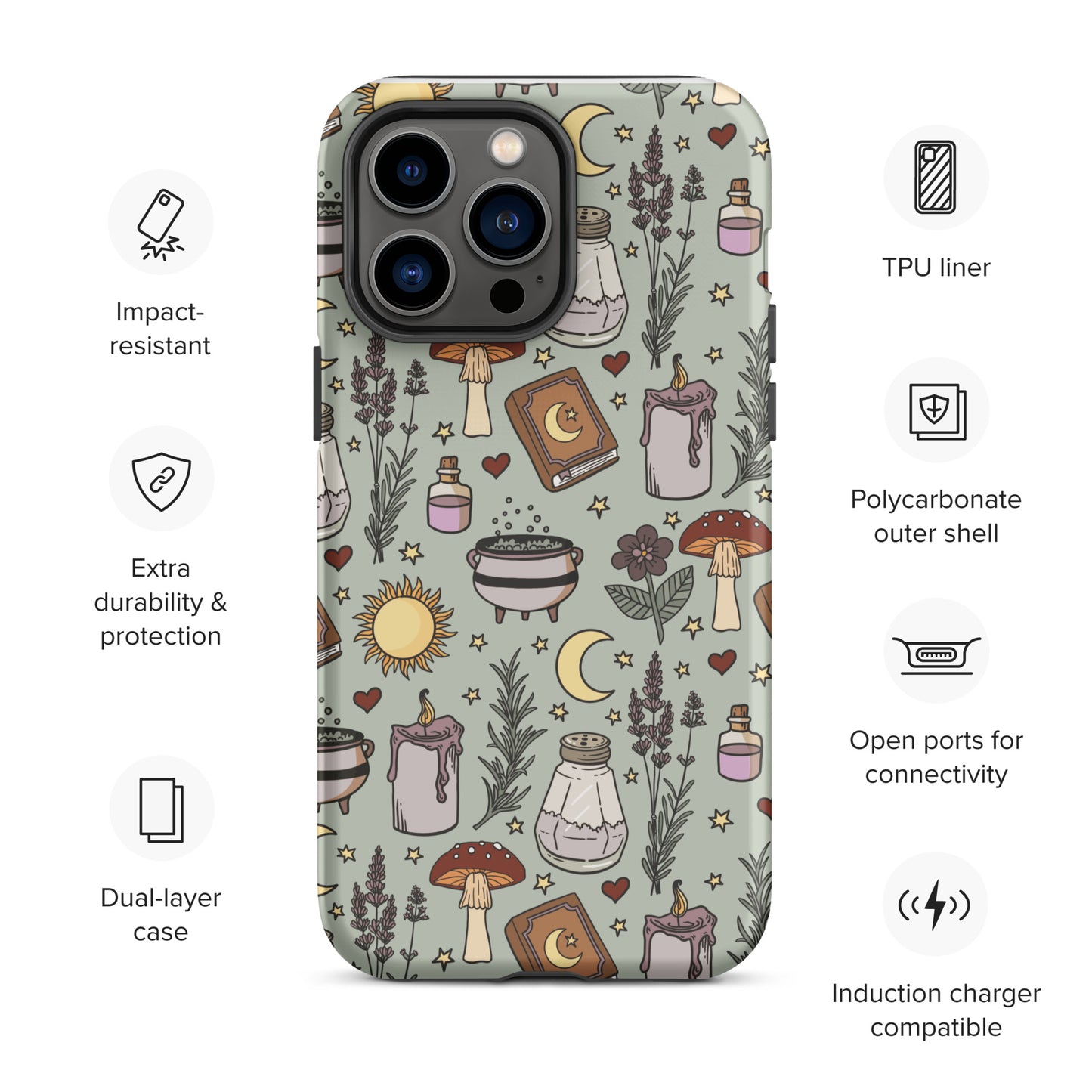 Practical Magic Witchy Tough Case for iPhone