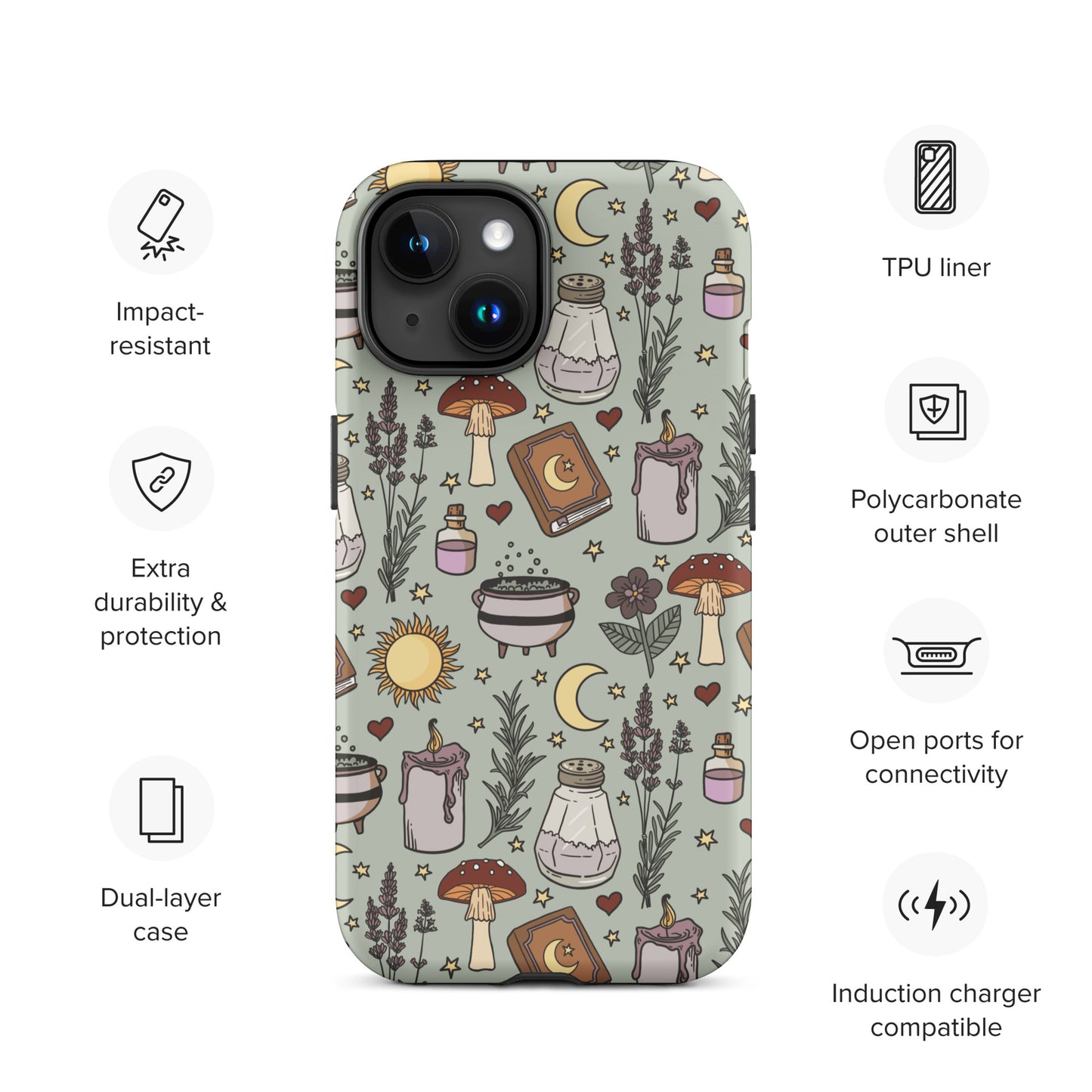 Practical Magic Witchy Tough Case for iPhone