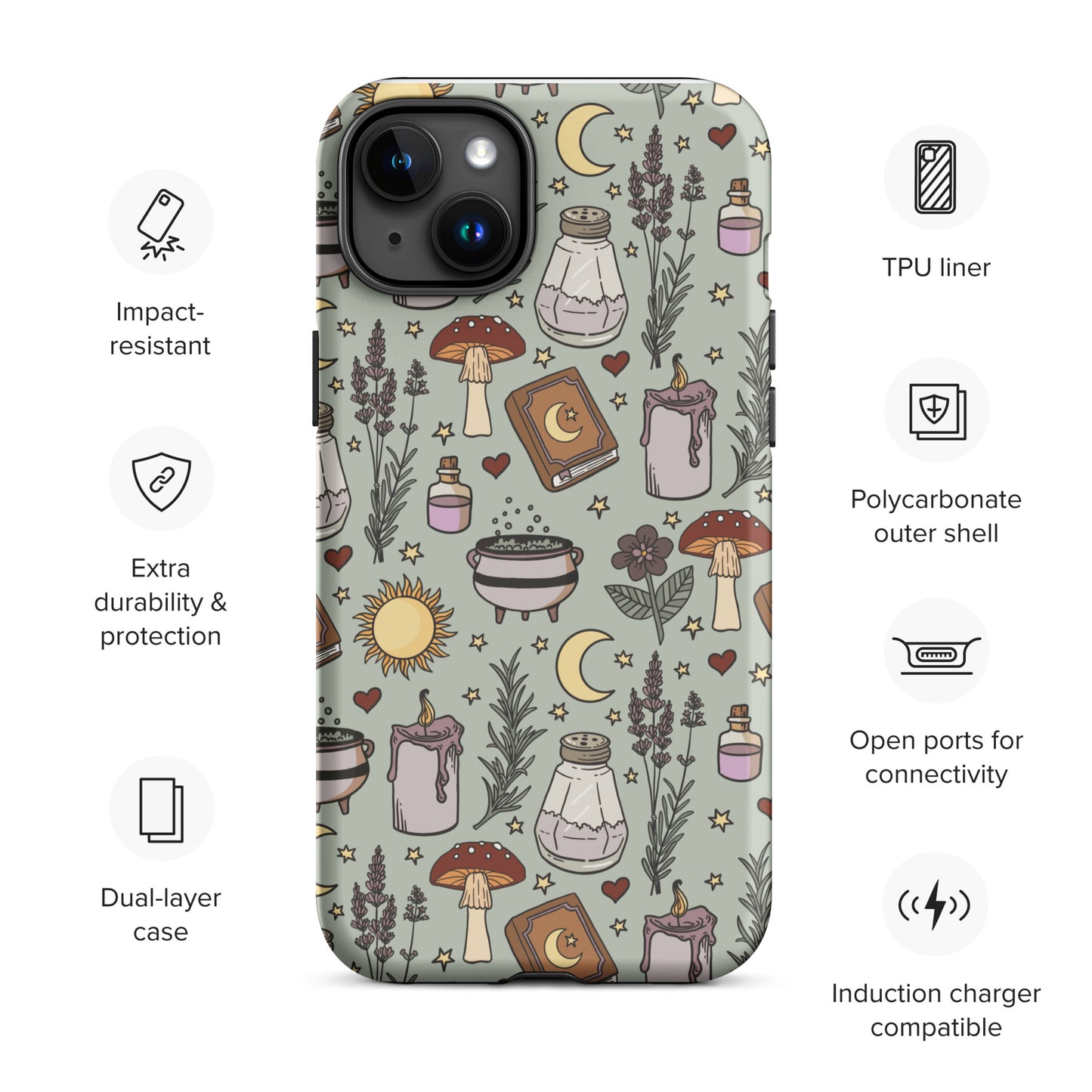 Practical Magic Witchy Tough Case for iPhone